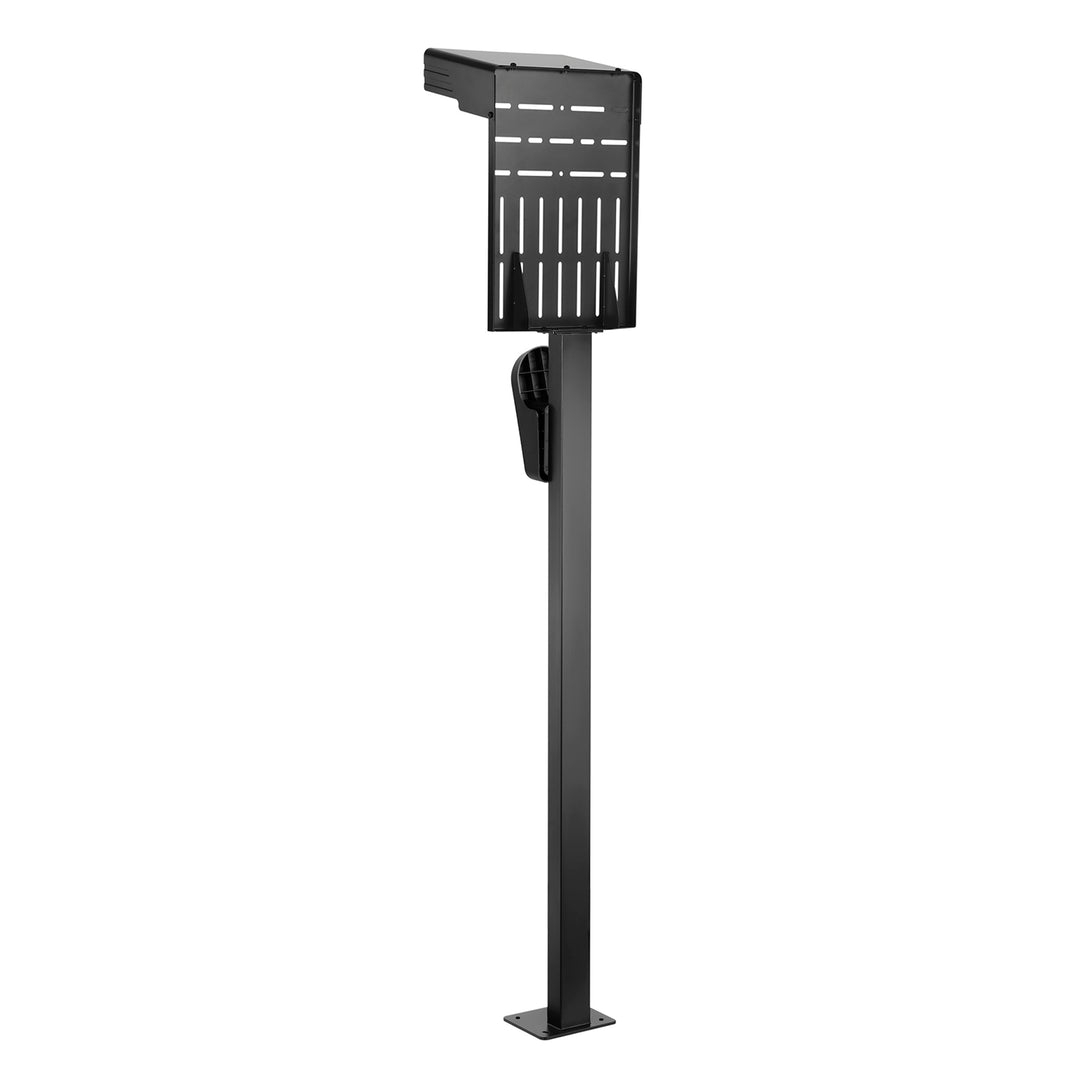 Maclean MCE456 EV PEHV Car Charger Stand Station Outdoor Steel 15kg Garage Driveway