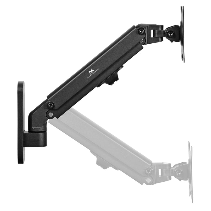 Maclean monitor wall mount, 17-27'', 7kg max, gas spring, MC-458