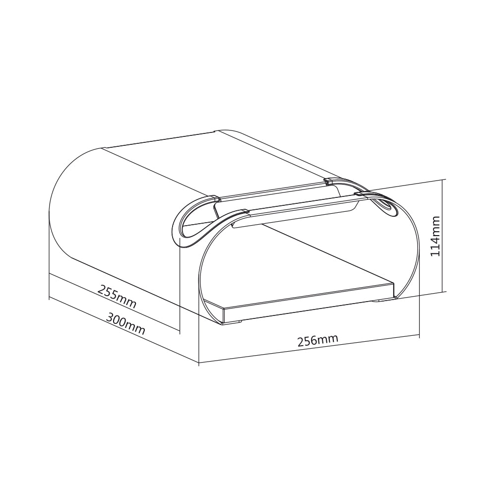 Maclean MC-466 Aparcabicicletas de Pared, Estante Colgador de Bici, máx. 25 kg