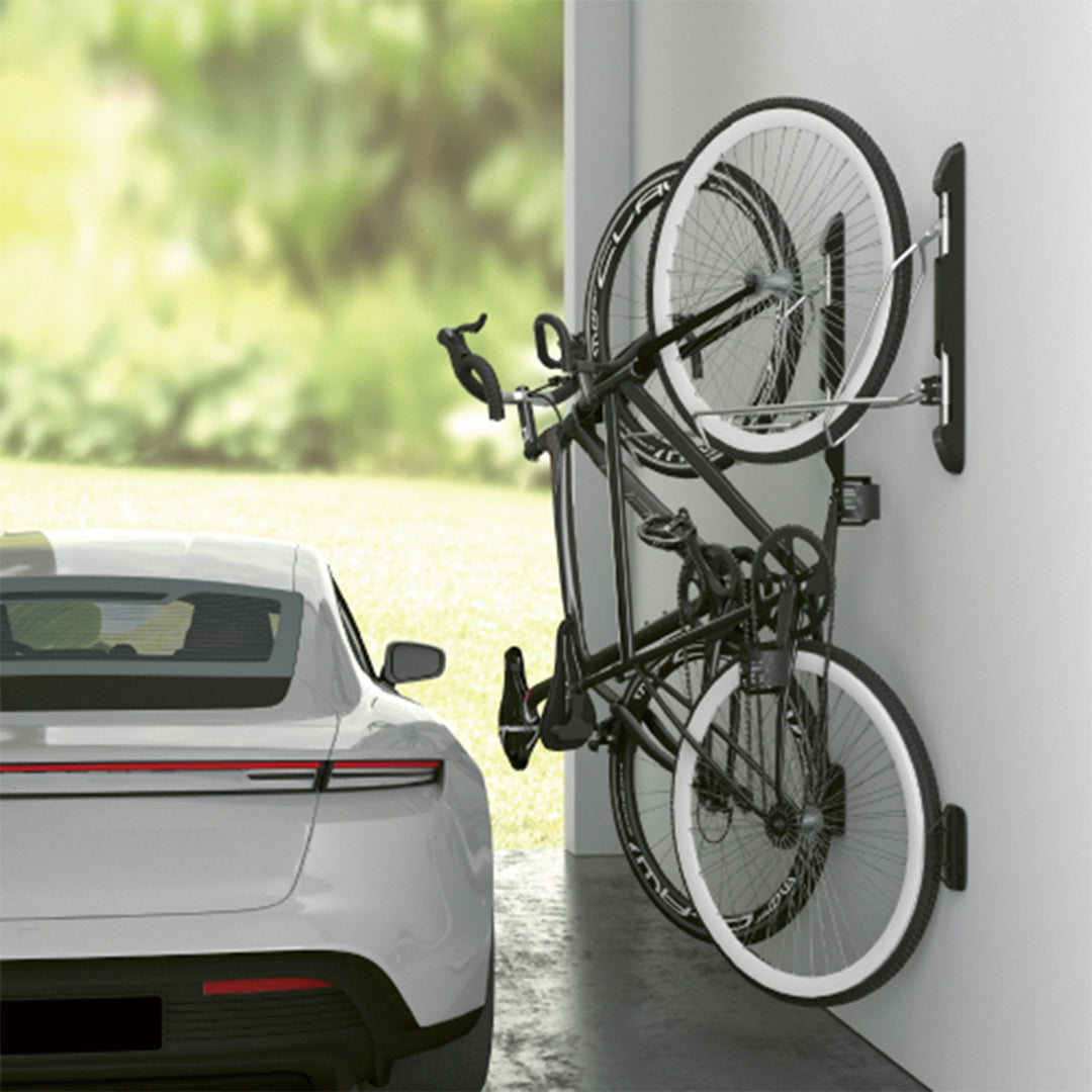 Maclean MC-471 Bicycle Wall Mount Vertical Wall Bike Rack Bicycle