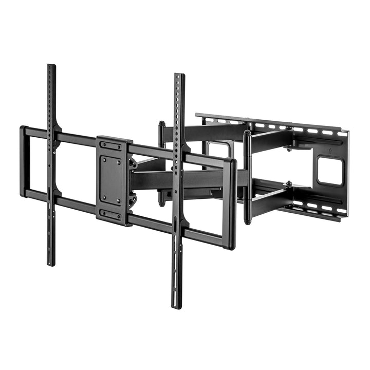 TV Wandhalterung für 60-120" Flach & Curved Fernseher bis zu 120kg Max. VESA 900x600 Schwenkbar, Neigbar und Drehbar, Universal TV Halterung