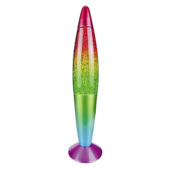 Arco iris de purpurina, G45 15W, multicolor - lámpara decorativa