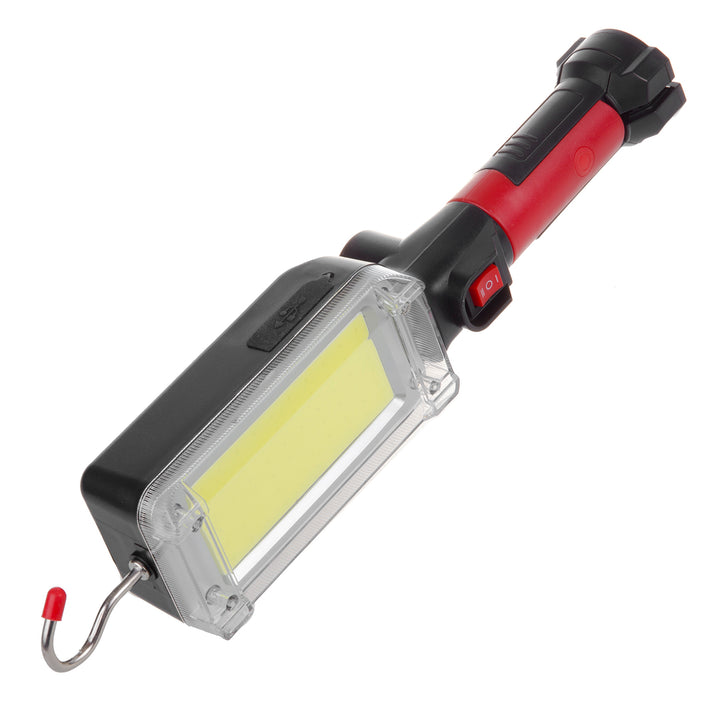 Maclean magnetic COB workshop lamp, 2x1200mAh, 700lm, USB Type-C/Micro USB, MCE307