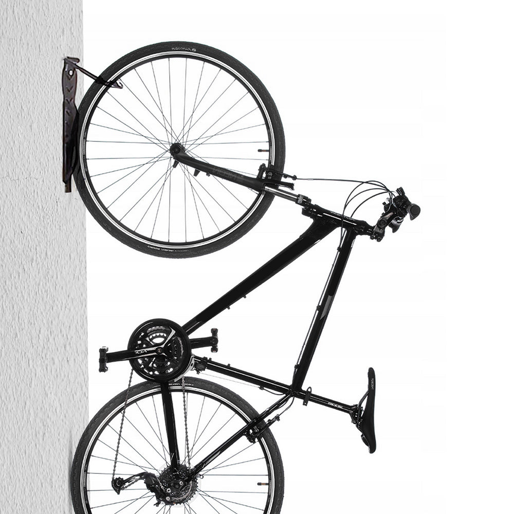 Maclean Bicycle Stand Bike Wall Mount Holder Vertical Steel Storage Hook 24" - 29"