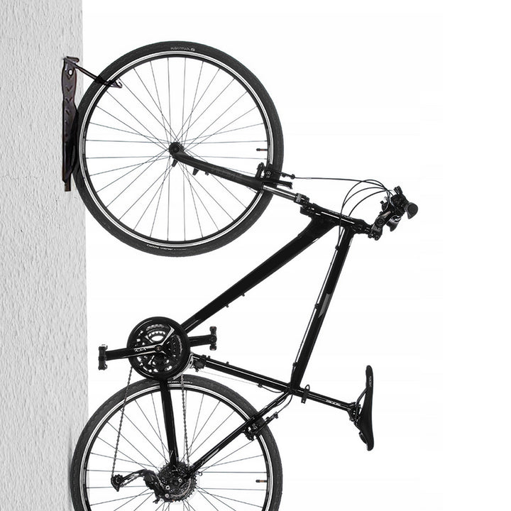 Maclean - Fiets muurbeugel - Wandmontage / Ophangsysteem - max. belasting 30kg - Zwart