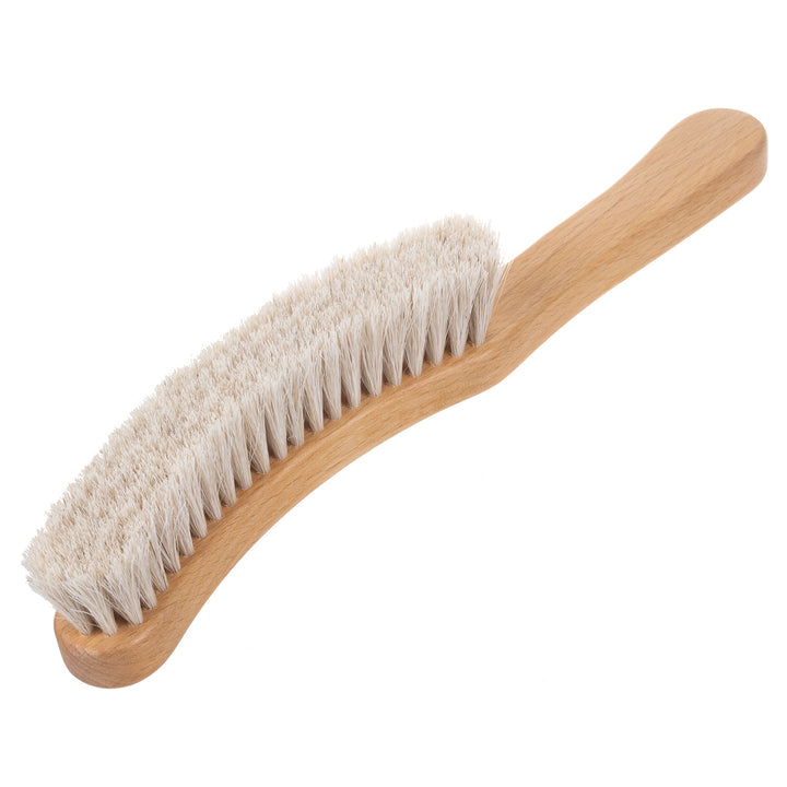 Brosse de nettoyage de chapeau Starmann Brosse en fibre de crin de cheval en fibre naturelle