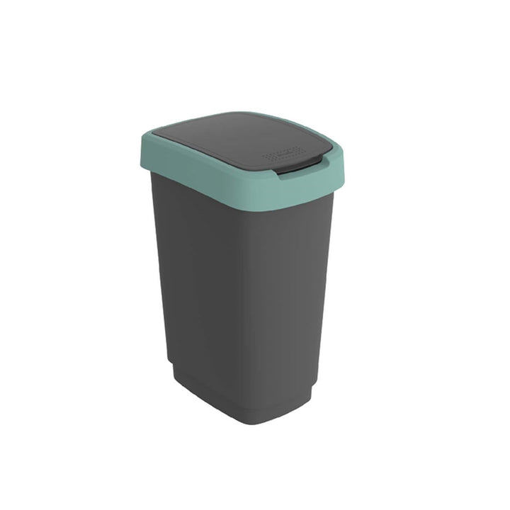 Recycling Waste Bin 25L Trash Can Sorting Easy Cleaning Lid BPA Free