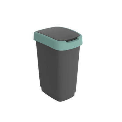 Pattumiera per il riciclaggio dei rifiuti, pattumiera da 25 litri, con coperchio per la pulizia facile, senza BPA