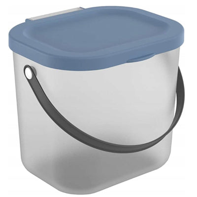 6L Storage Contenitore Lavastoviglie Detergente BPA Free Handle Matte Lid Dark Blue