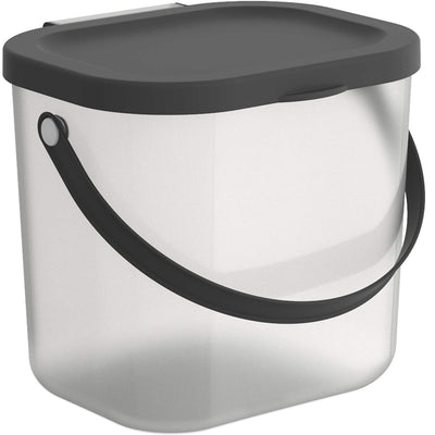 6L Storage Contenitore Lavastoviglie Detergente BPA Free Handle Matte Lid