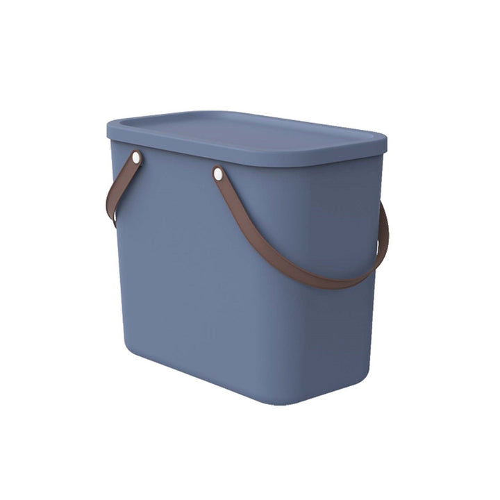 Rotho - Prullenbak van 25L - Opbergcontainer - Blauw