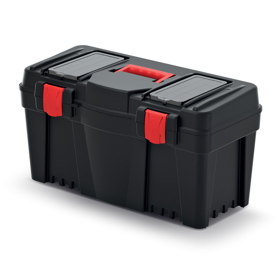 KISTENBERG CALIBER 60 KCR6030 Tool Box with Handle Lid Compartments 60cm Sturdy ABS Polycarbonate