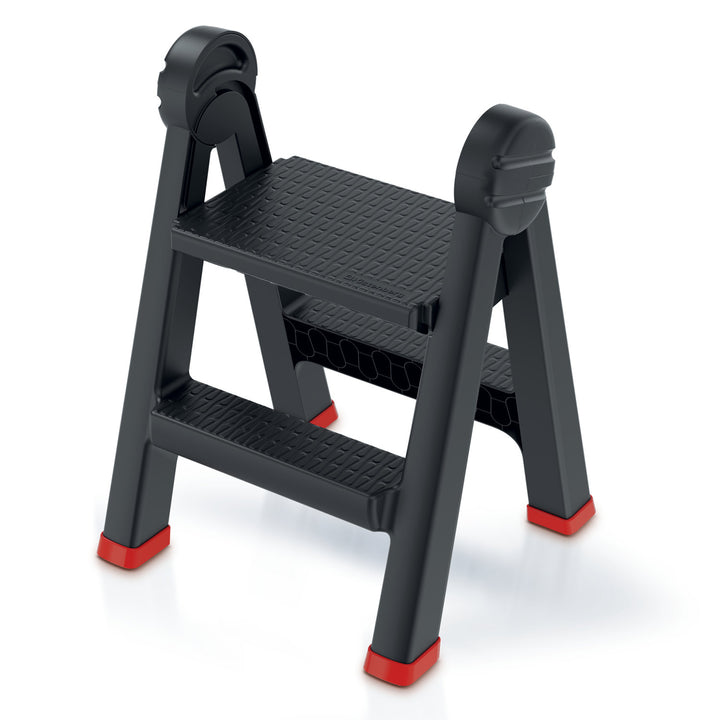 Kistenberg Titan KLD4565 Folding Step Ladder 150kg Mini 2-Step Non-slip Robust Durable Sturdy Workshop Home Garage