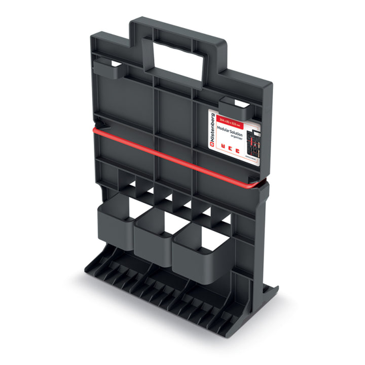 Kistenberg KMS2530US Modular Solution Werkzeugablage Organiser für Handwerkzeuge Tragbar Trennwand 304 x 85 x 333 mm