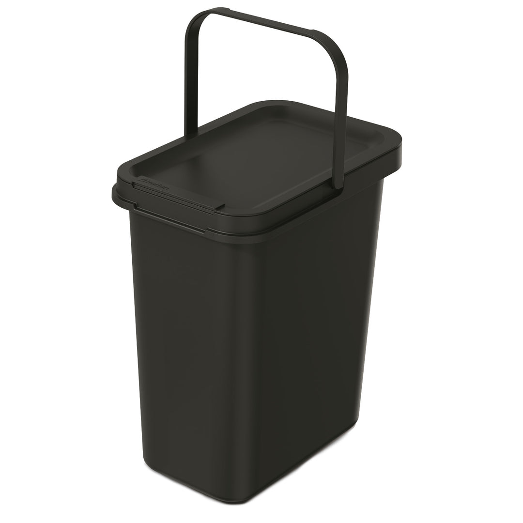 Papelera Keden SYSTEMA - negro reciclaje 12 litros