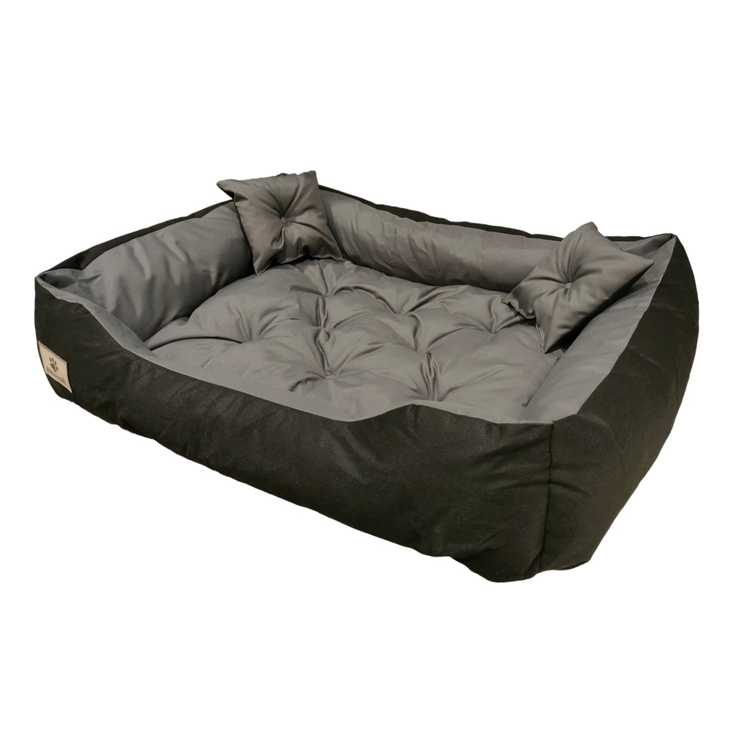 Prestige guarida para perro, gato 60x50 / 75x65 cm gris-negro