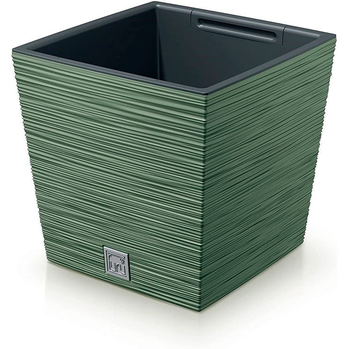 Prosperplast Furu Square Low - Bloempot / plantenbak - groen - 10L