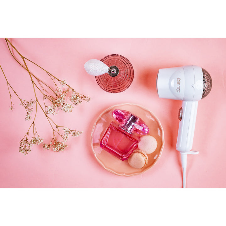 Camry CR 2257 Travel Hair Dryer 2 Power Levels lightweight Tourist Handy 1400W