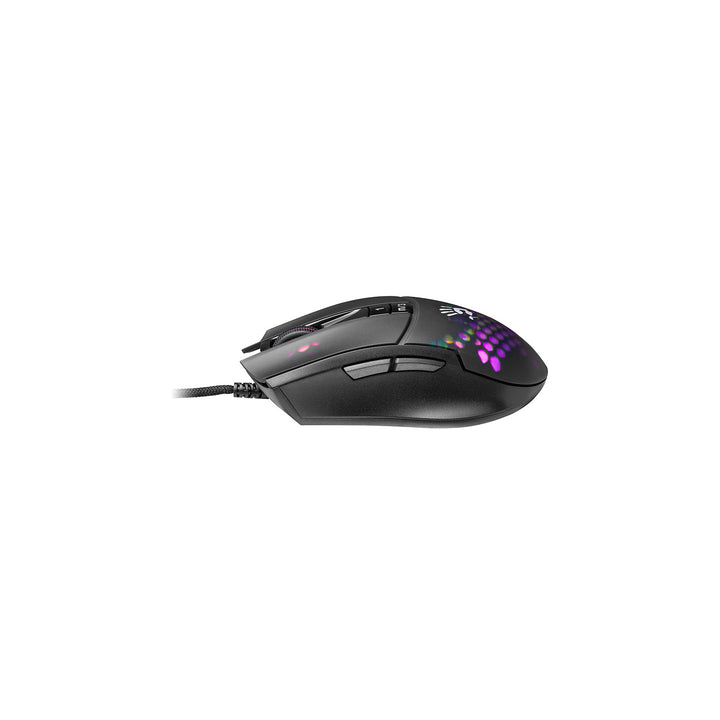 Souris gaming max. 12000 DPI USB Rétroéclairage RGB 2000 Hz Ultrapolling 9 boutons