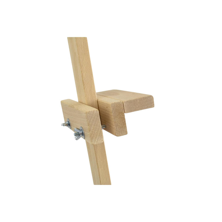 Smol Drew Caballete de Pintura de Madera de Haya 150cm Caballete Trípode para Adultos, Niños y Artistas Profesionales Caballete de Exposición Plegable Inclinable