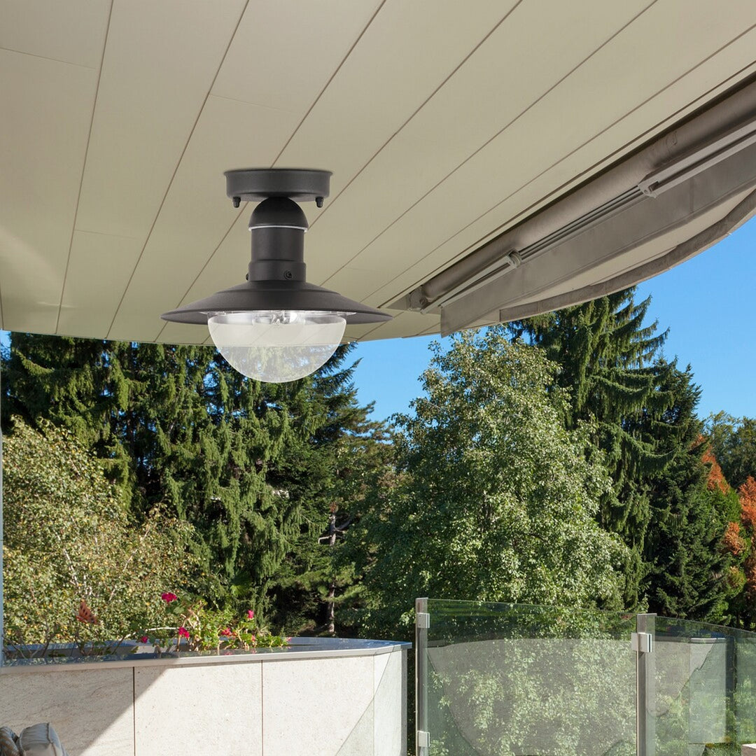 RABALUX OSLO 8716 Outdoor Ceiling Lamp Cover Light Terrace IP44 E27 60W Weather Resistant