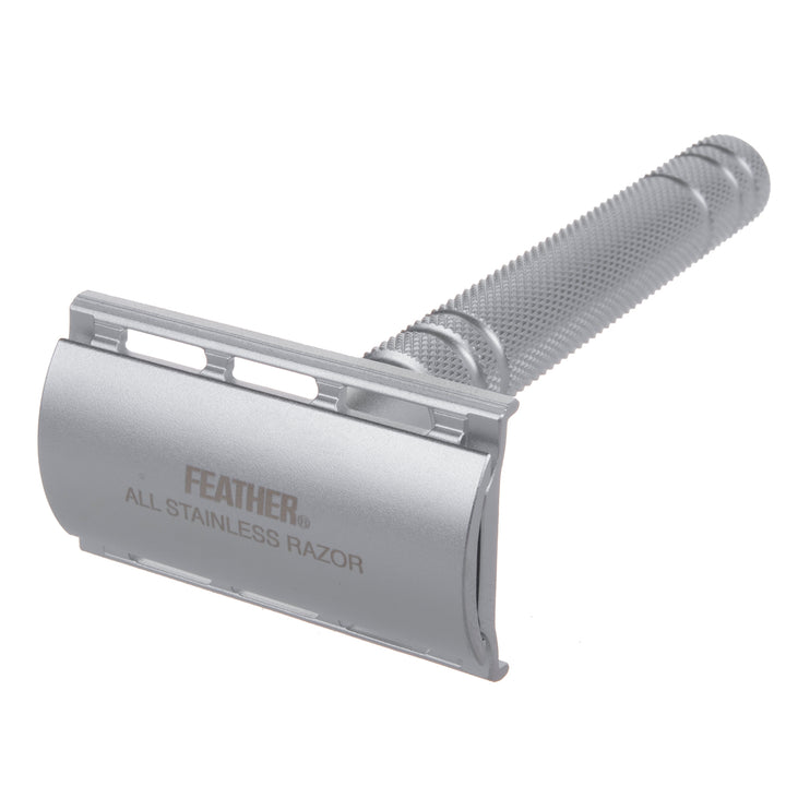 Feather All Stainless Razor Double Edge AS-D2 Japanese Quality Professional