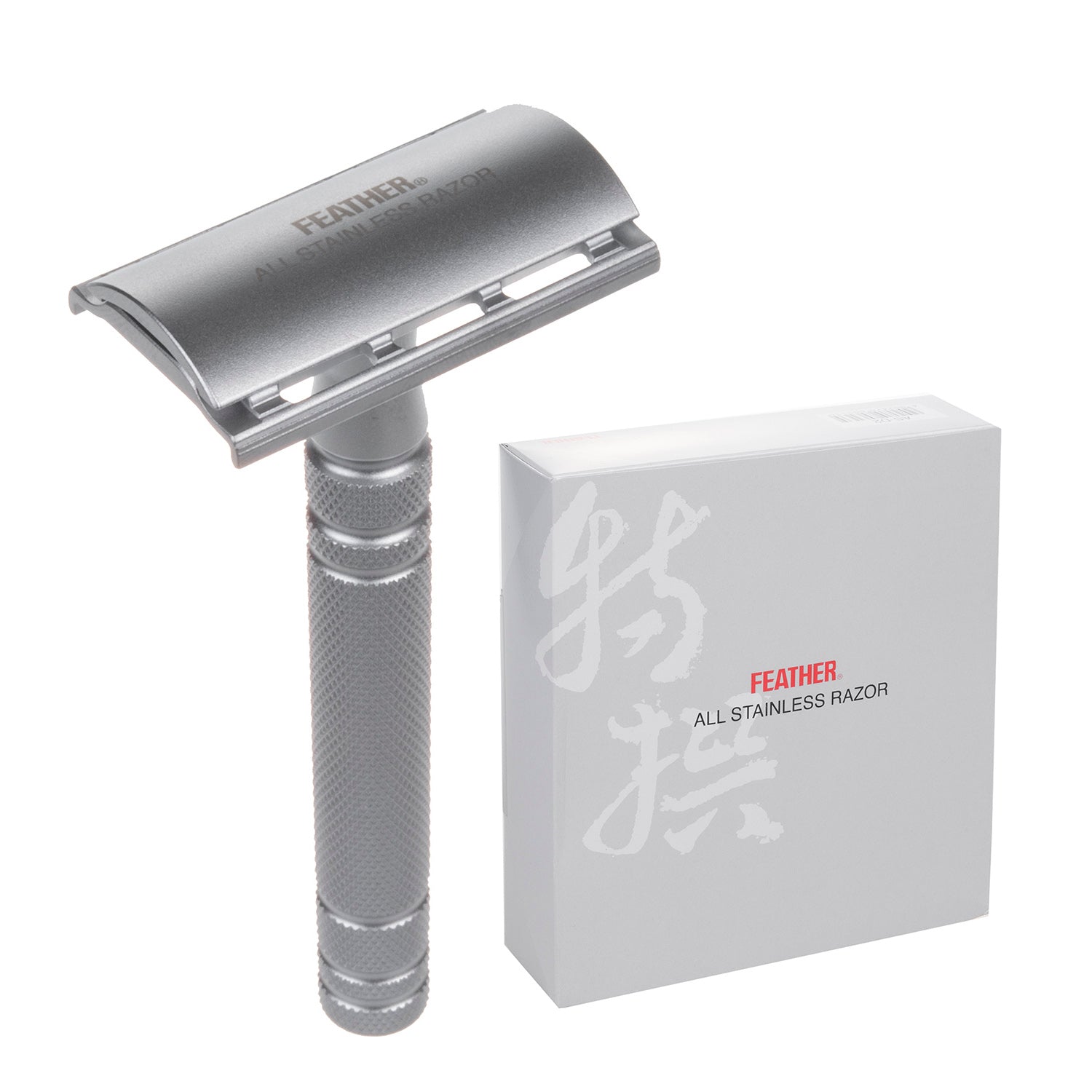 新品FEATHER ALL STAINLESS RAZOR メンズ剃刀 Feather Safety Razor - High Quality Stainless Steel Men's