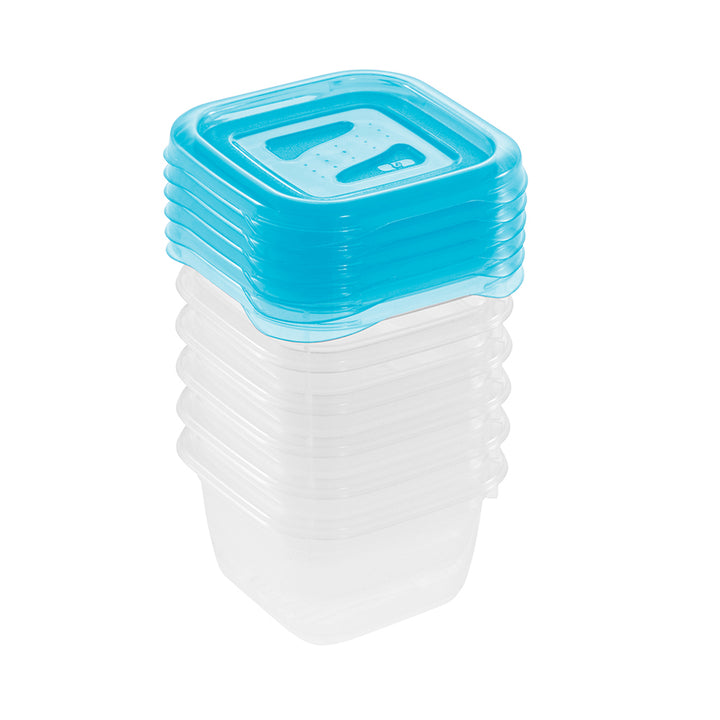 Juego de recipientes para alimentos 6 x 90 ml Keeeper Fredo Fresh