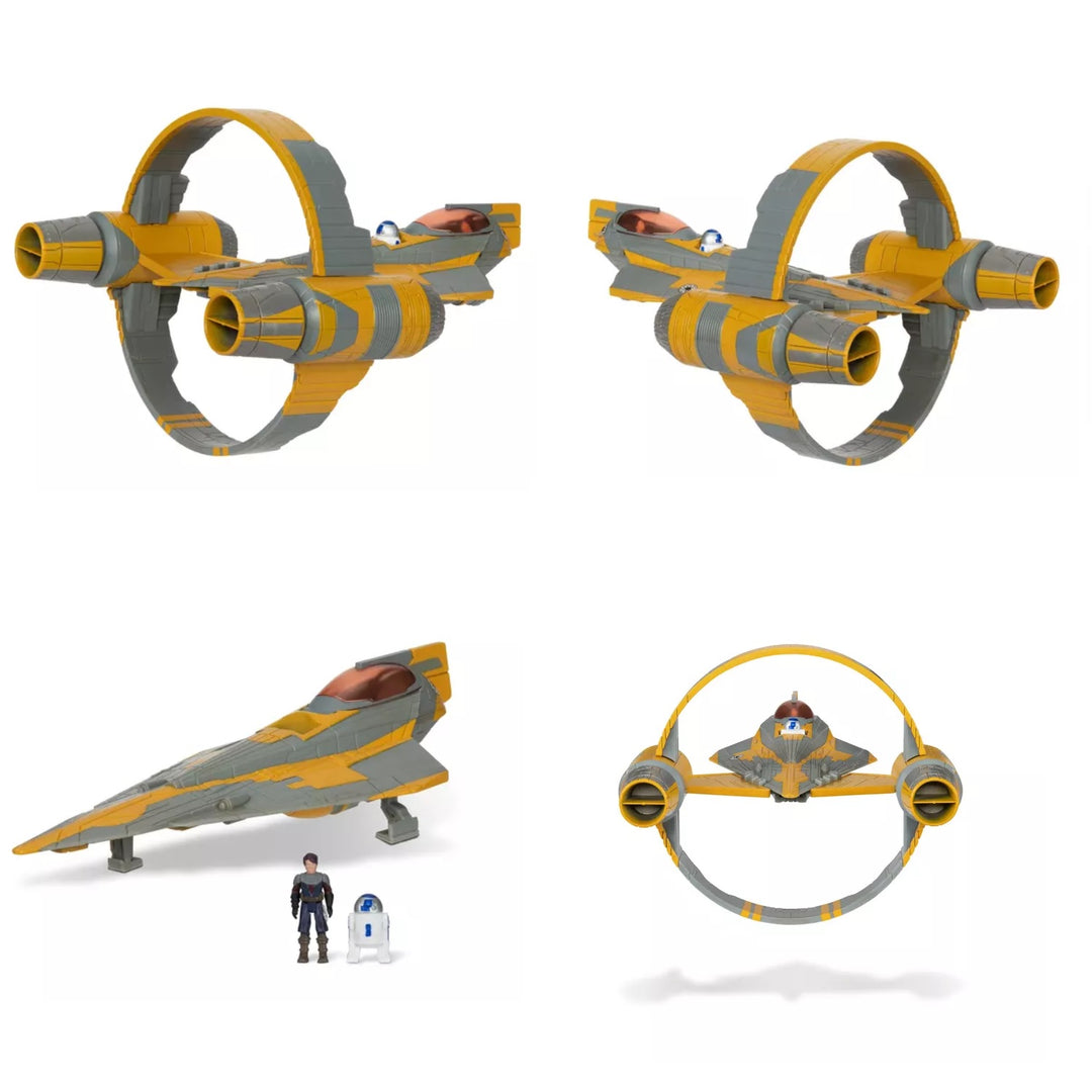 STAR WARS Micro Galaxy Squadron Fahrzeug der Micro-Galaxy-Staffel + 2 Figuren Mix Random Toy