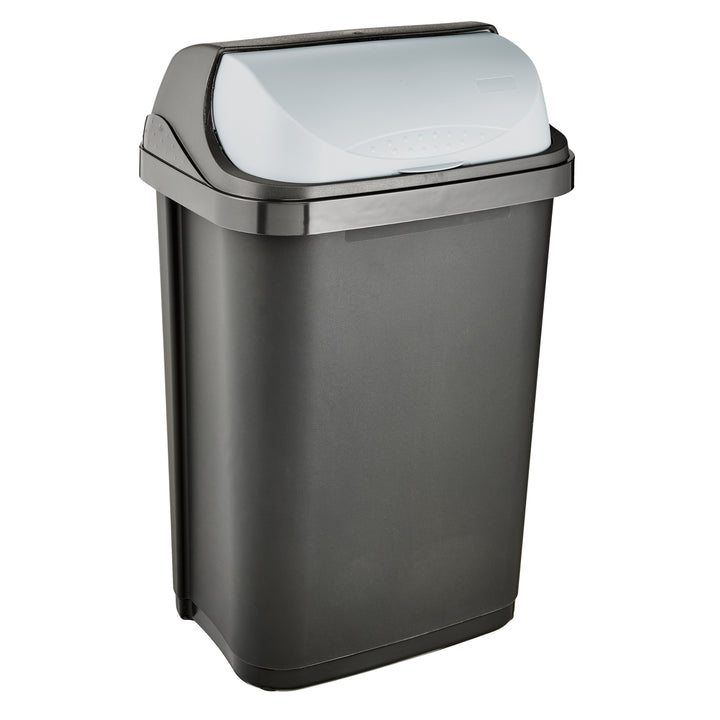 Keeeper Rasmus Keeeper Rasmus Waste Bin Trash Can 25L Swivel Lid Recycling Sorting Modern