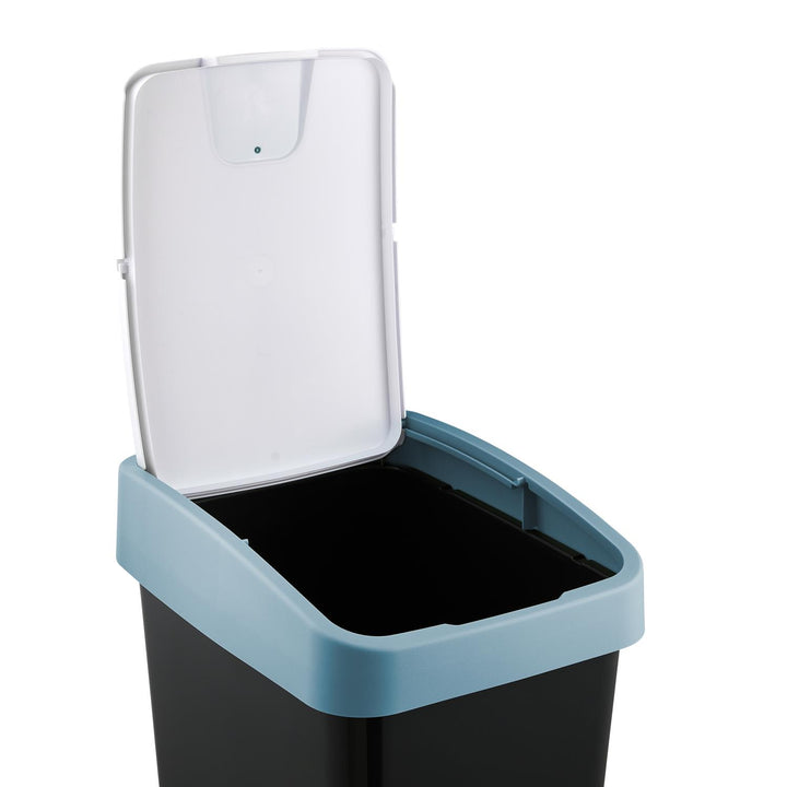 Keeeper Waste Bin Trash Can 25L Double Opening Recycling Sorting