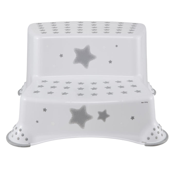 Keeeper 1003151919600 Zweistufige Kinderplattform Igor - Farbe Stars nordic white