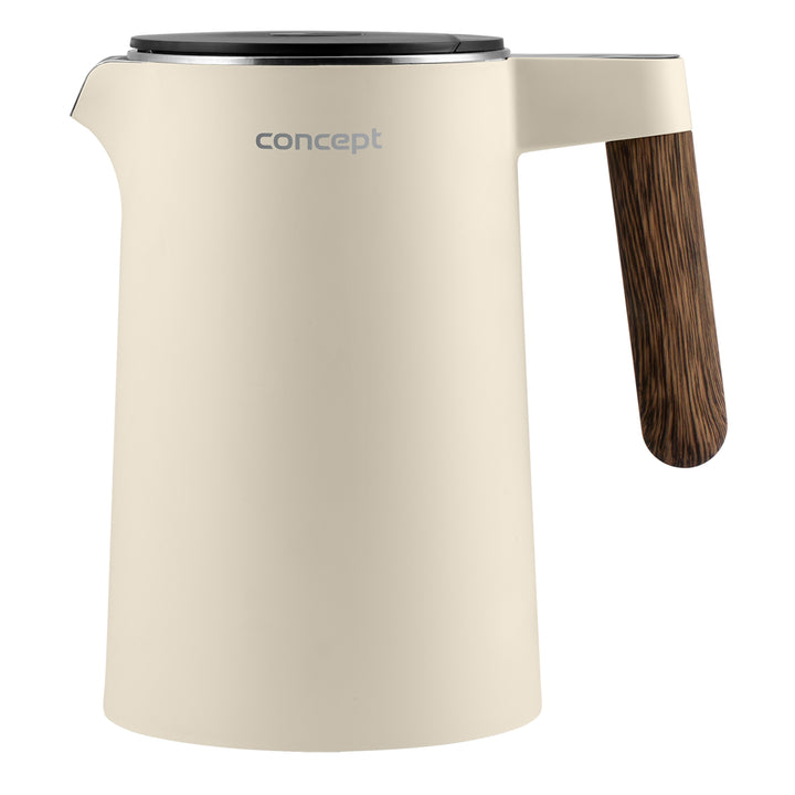 Concept Norwood - Waterkoker 1.5L - Temperatuurregeling / KEEP WARM functie - 1850-2200 W (vanille)