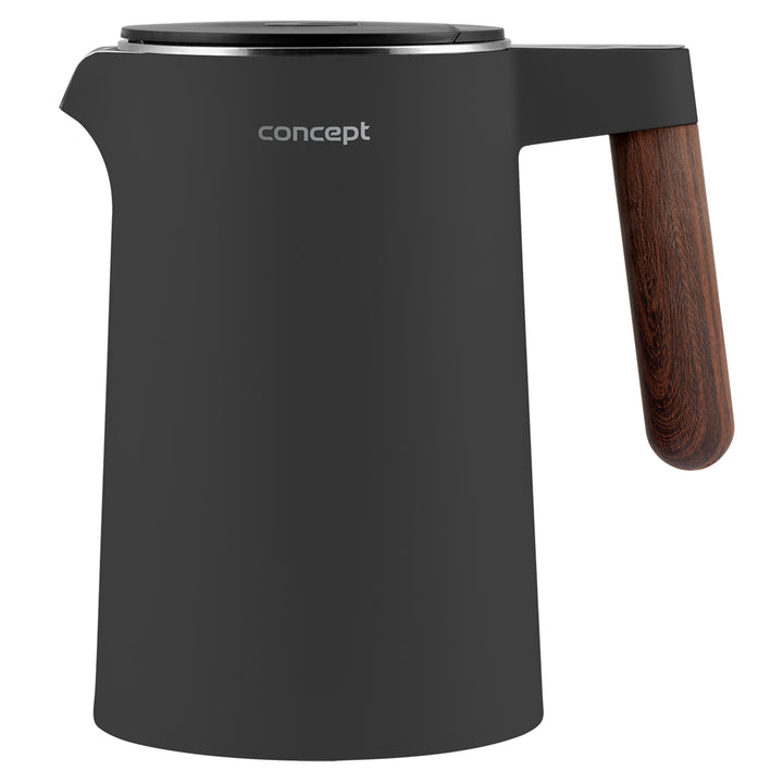 Concept Norwood Stainless Steel Kettle with Temperature Control Keep Warm Function 1.5L 1850-2200 W Dark Grey