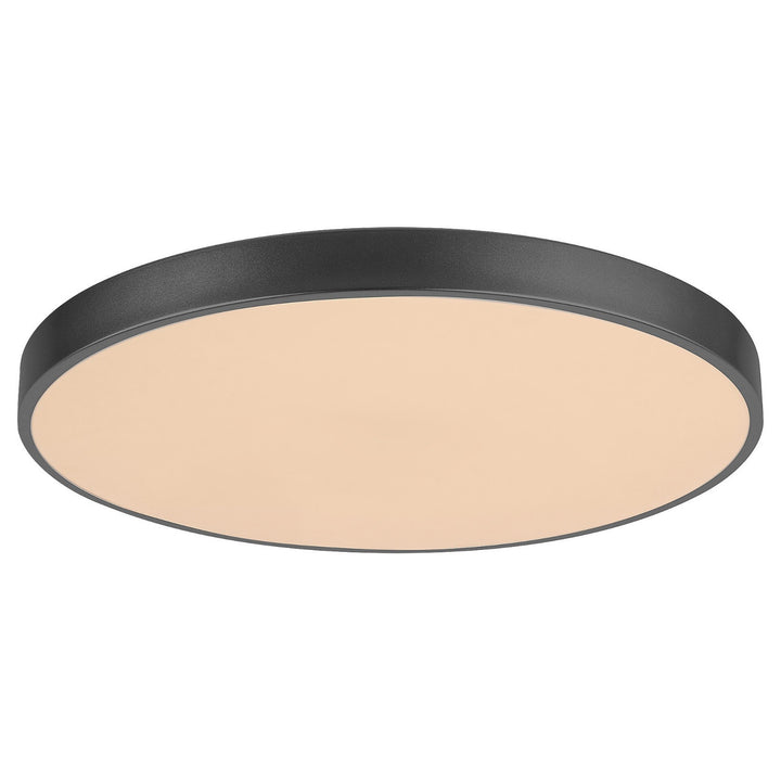 Rabalux Tesia 3314 mat zwart 36W 40x5cm plafondlamp