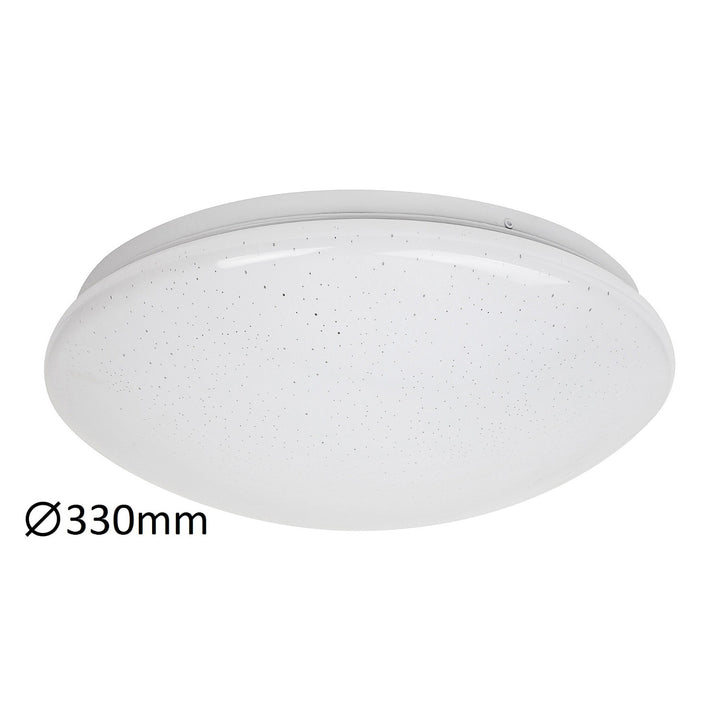 Rabalux Lucas plafonnier rond 3937 blanc 18W