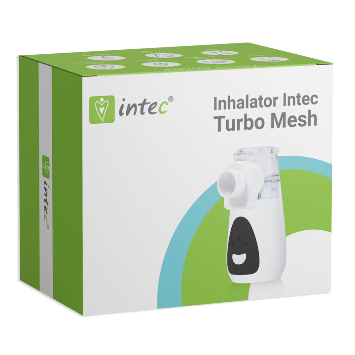 Intec Turbo Mesh Inhalador para Niños y Adultos con Mascarillas Carga USB