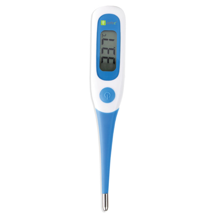 Intec TH-802 Elektronisches Thermometer mit Flexibler Spitze Automatische Abschaltung Speicher der letzten Messung