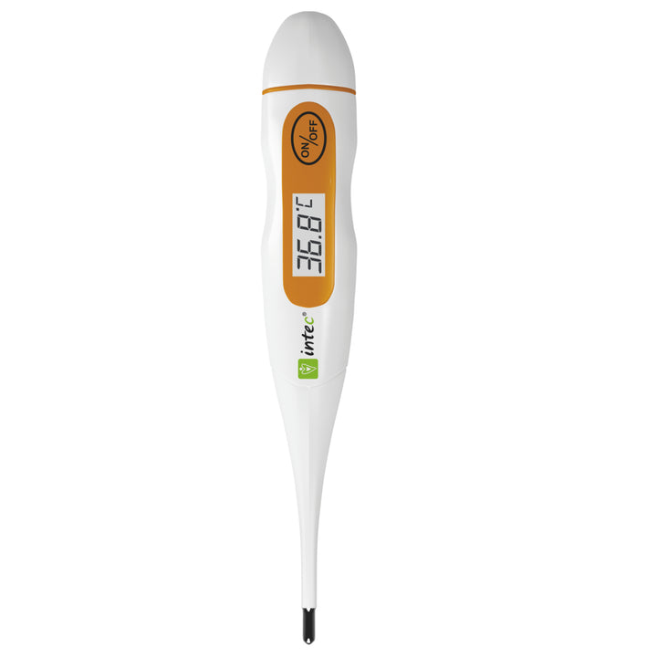 Intec KFT-04 Digitales Fieberthermometer Thermometer zur Messung der Körpertemperatur mit Fieberalarm Automatische Abschaltung