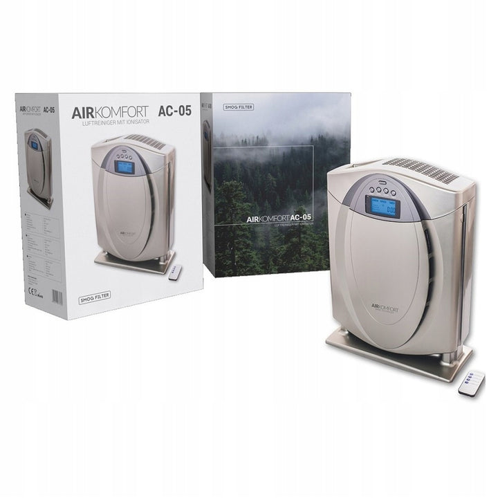 AIRKOMFORT AC-05 Air Purifier Quadruple Filter HEPA Anti Allergic