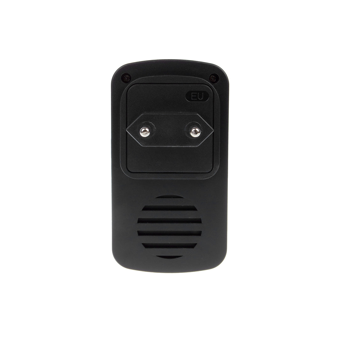 GreenBlue GB139 B Wireless Kinetic Door Bell Battery Free 38 Melodies Black Range up to 150m