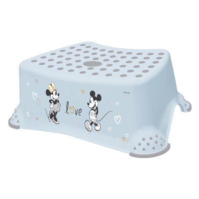 Keeeper Tomek Taburete Infantil Universal Multiusos de un Solo Escalón Antideslizante Diseño Moderno Mickey Mouse