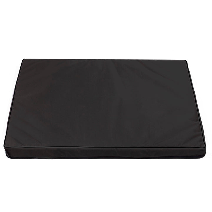 Mestizo Vigo Colchoneta para Perro Cama para Perro Colchoneta para Perro Fondo Antideslizante Impermeable Tejido Cordura Poliéster (80x60x5cm) Negro/Negro