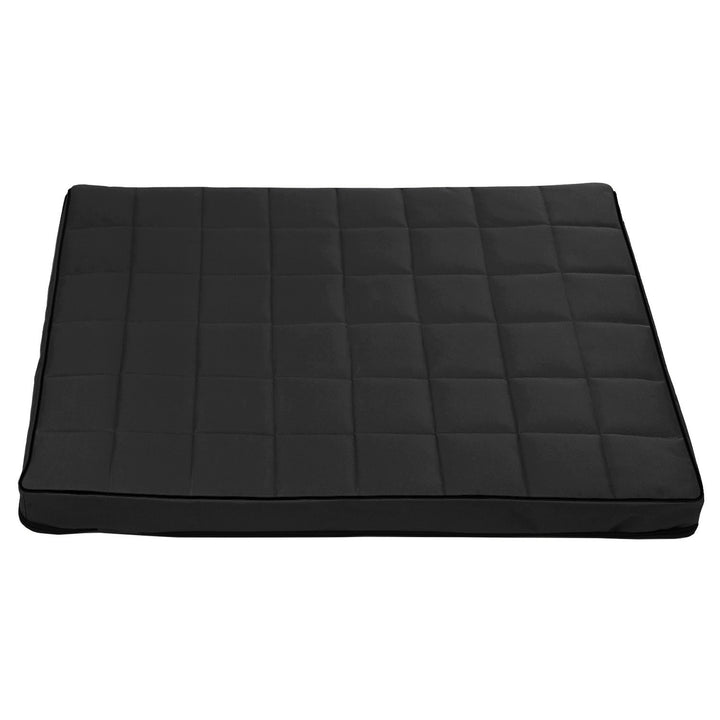 Matelas pour chien et chat Vigo Checked 80 x 60 x 5 cm en noir