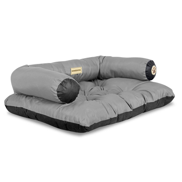 Lit canapé parc pour chien Prestige 80x60 cm imperméable gris