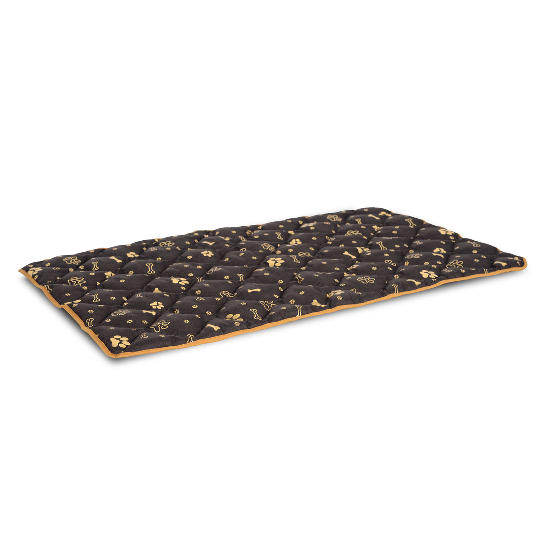 AIO - Dierenmat / Hondenbedmat - 100 x 70 cm waterproof -  Bones Gold