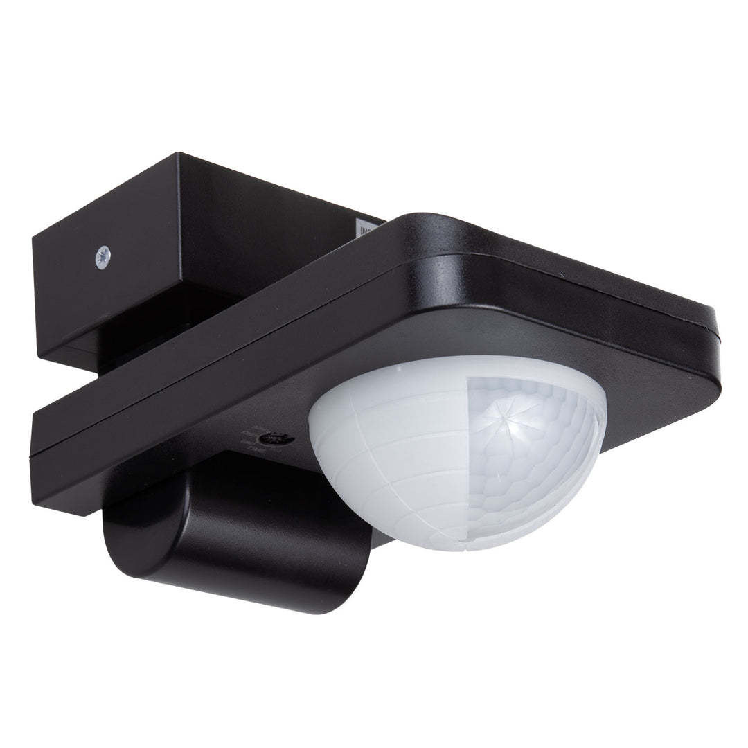 Maclean MCE243 B Infrared Motion Sensor Dusk-to-Dawn 360° Range up to 20m IP65 max 2000W (Black)