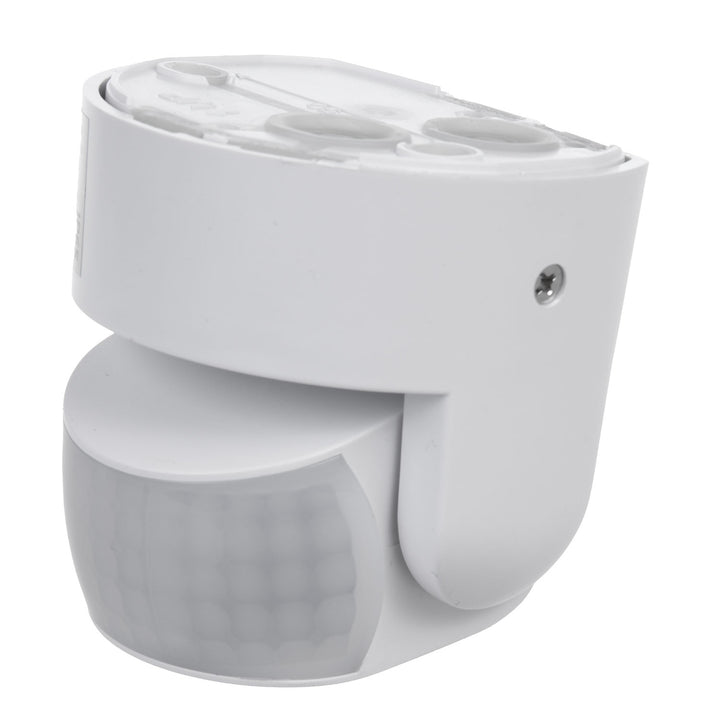 Maclean PIR motion sensor, infrared, IP65, white, range 12m, max load 600/1200W, MCE468 W