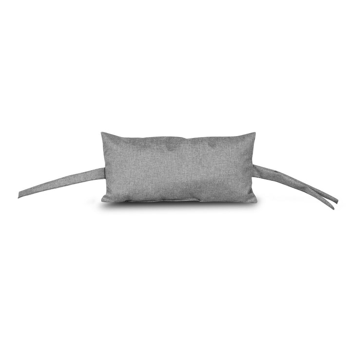 Coussin de jardin 110x90 cm pour nid de cigogne chaise suspendue gris imperméable