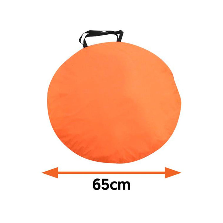 LAMEX JUNIOR Tienda de Campaña de Playa Camping Autoplegable Color Naranja